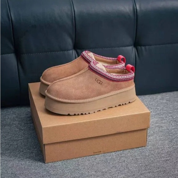 UGG Shoes - Ugg Tazz Tasman Platform Slipper in chestnut